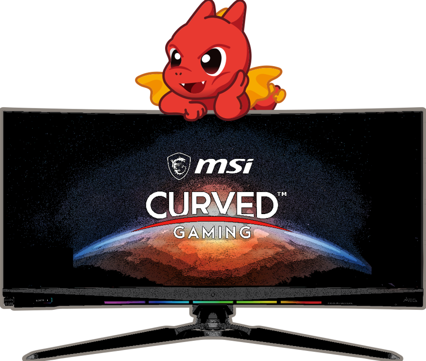 モニターの上からラッキー君がひょっこりこちらを見てるだけのマスコットほしい人～✋✋✋
#MSI #PCモニター #ゲーミングモニター #ラッキー https://t.co/Hb0qLfzsCl