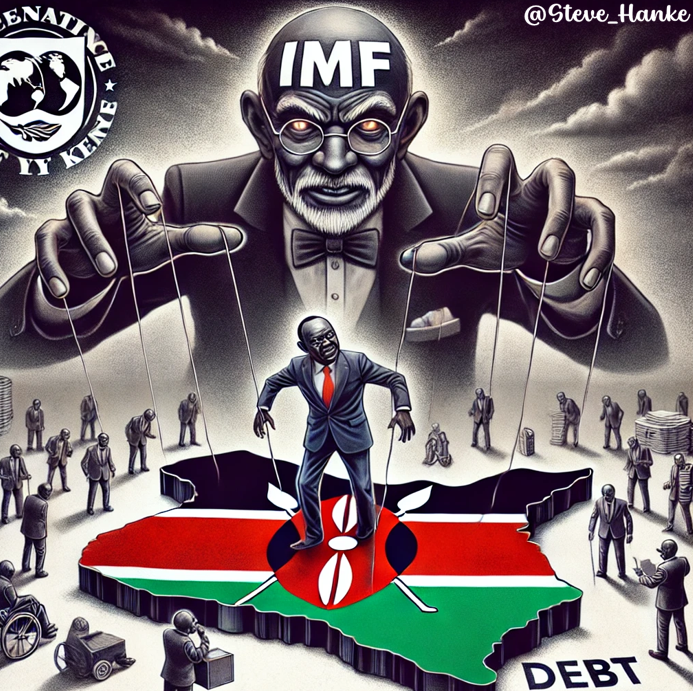 Pres. Ruto is HOPEFUL that the IMF will approve a $3.6bn loan to Kenya by the end of 2024.

Ruto has learned NOTHING from this summer's Kenyan protests against the IMF.

As Harvard Prof. Robert Barro puts it, "THE IMF DOESN'T PUT OUT FIRES, IT STARTS THEM."