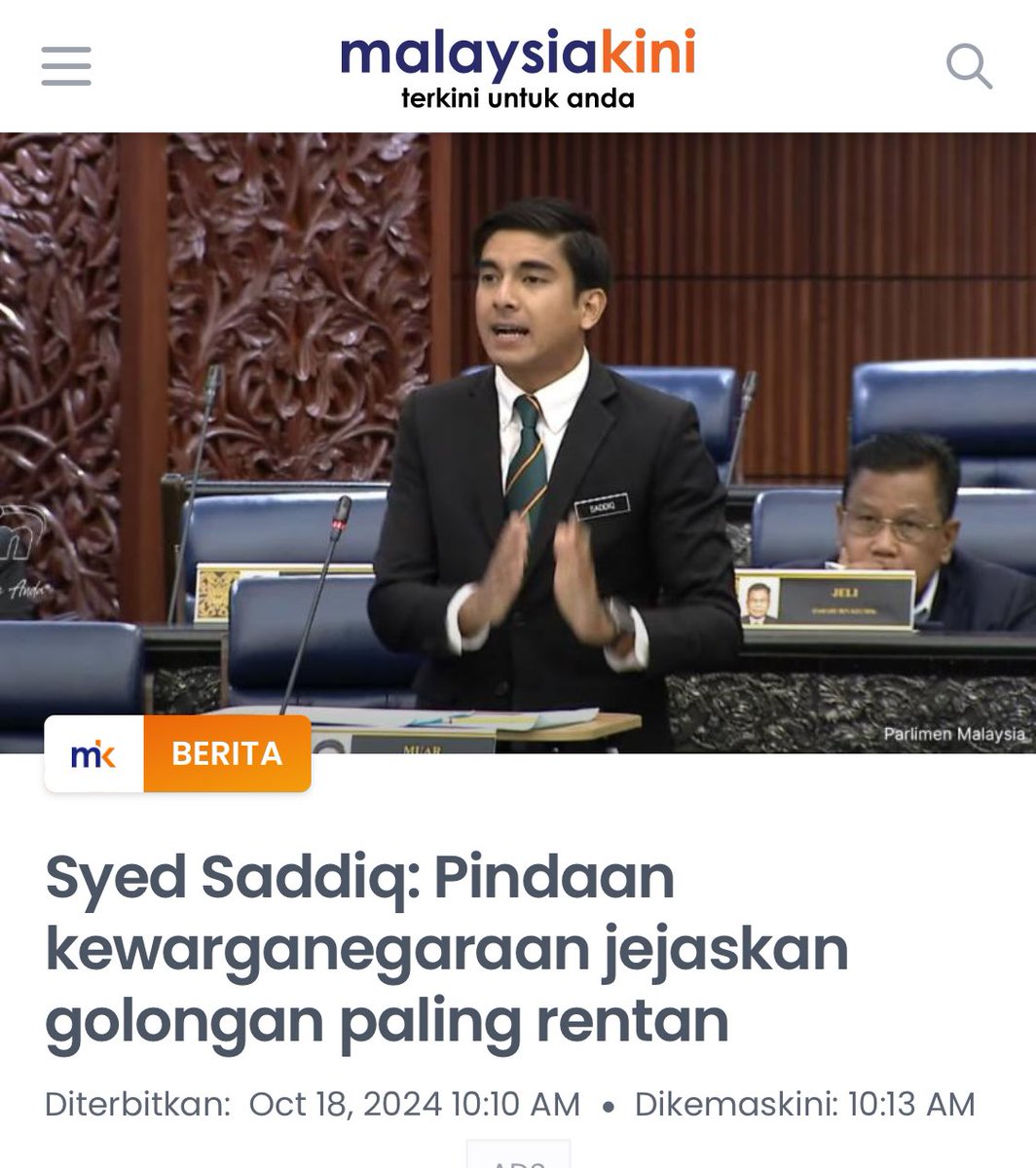 amer7211's tweet photo. Mana satu betul kau ni @SyedSaddiq?

Pindaan kewarganegaraan bukti kesungguhan kerajaan lakukan reformasi (16/10/2024)

Pindaan kewarganegaraan jejaskan golongan paling rentan (18/10/2024)

Efek langgar pokok! 😅

Hari ini.                            Kelmarin.. https://t.co/Ya2D3i7JIZ