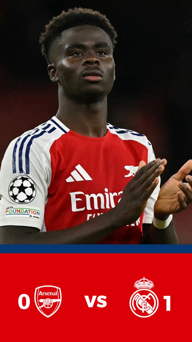 Derrota por la mínima contra el Real Madrid en la J1 del Unifut.  Esto recién empieza, hay que mejorar y hacernos fuertes partido a partido.  #VamosGunners🔴⚪