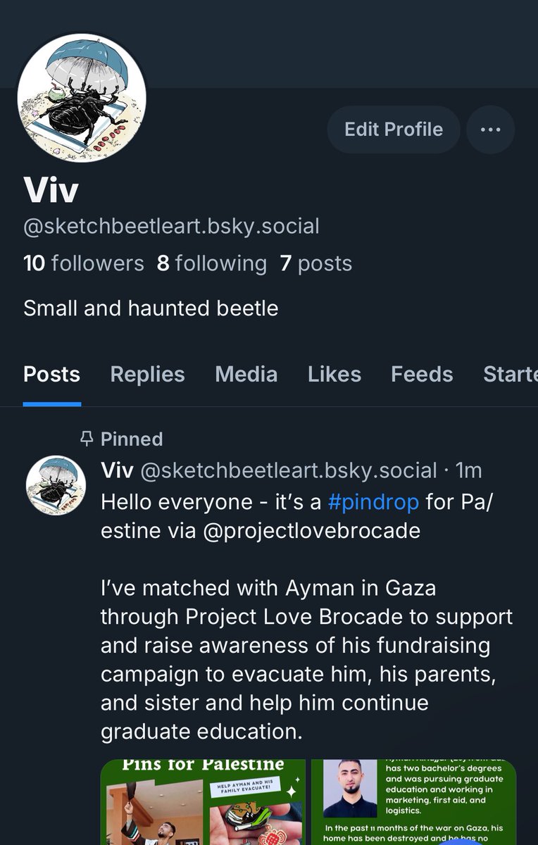 Hallo yes I am also on bsky as SketchBeetleArt