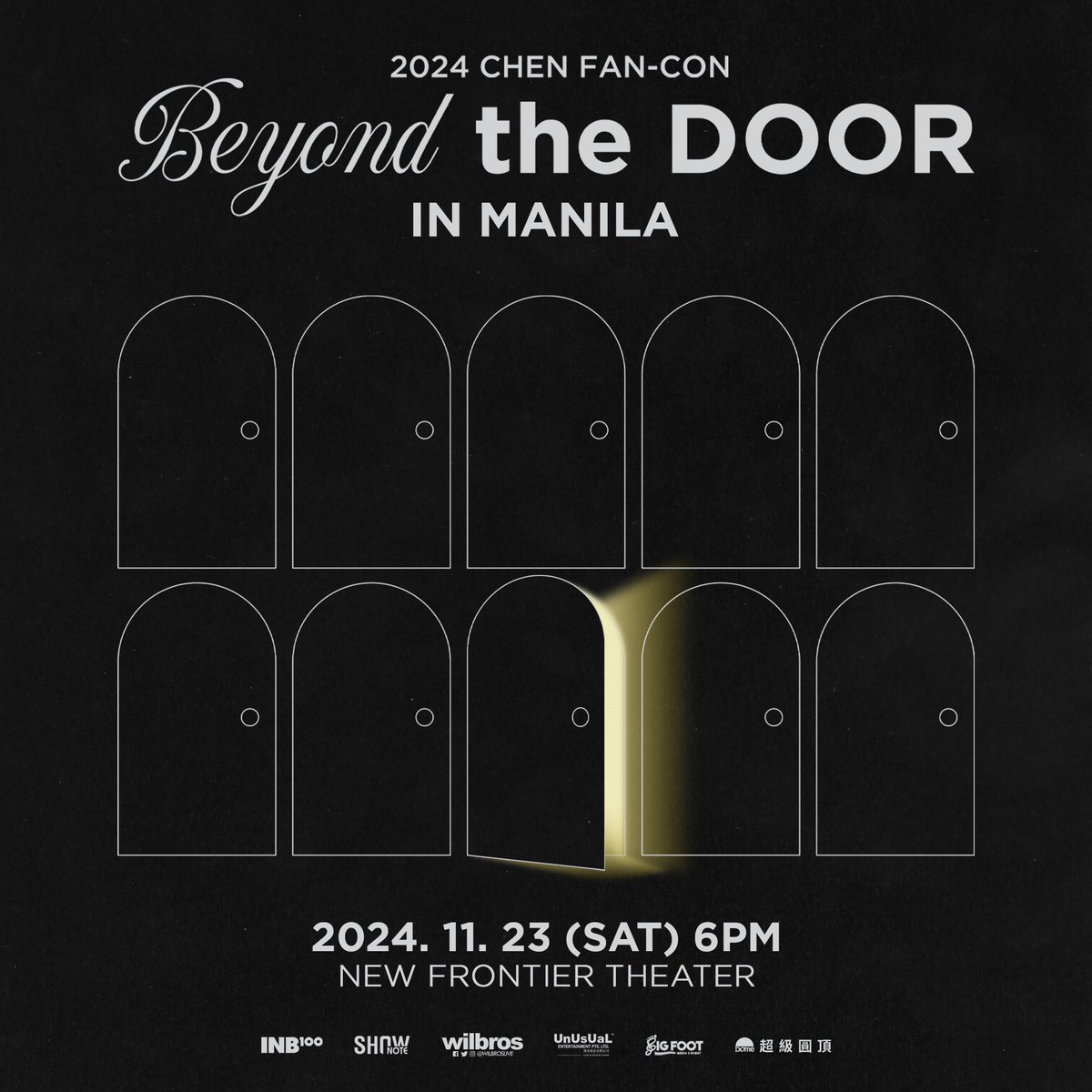 WilbrosLive's tweet photo. Just Announced 📣
𝟐𝟎𝟐𝟒 𝐂𝐇𝐄𝐍 𝐅𝐀𝐍-𝐂𝐎𝐍 
𝓑𝓮𝔂𝓸𝓷𝓭 𝐭𝐡𝐞 𝐃𝐎𝐎𝐑 𝐀𝐒𝐈𝐀 𝐓𝐎𝐔𝐑 𝐢𝐧 𝐌𝐀𝐍𝐈𝐋𝐀  
November 23 SAT 6PM
New Frontier Theater  

Tickets On-Sale: Oct 27 SUN 12PM
https://t.co/J8iVan5HCo and TicketNet outlets  

Fan Benefits include: Soundcheck, Send-Off,
Group Photo, Signed Poster and Exclusive Photocards 🤩
#CHEN #첸 #Beyond_the_DOOR_in_MANILA   #ASIATOUR