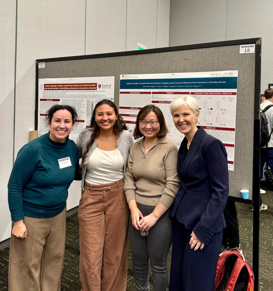 Xue Zhang (@warmxue) on Twitter photo Had a great time presenting our psilocybin neuroimaging results at the <a href="/StanfordBrain/">Wu Tsai Neurosciences Institute</a> #BrainAndMachines symposium alongside <a href="/Paula_MunozR/">Paula Muñoz Rodríguez</a>! Grateful for the continued support from amazing mentors <a href="/LMWilliams_PhD/">Leanne Williams, PhD</a> <a href="/CRodriguezMDPhD/">Carolyn Rodriguez</a>. Had a great time presenting our psilocybin neuroimaging results at the <a href="/StanfordBrain/">Wu Tsai Neurosciences Institute</a> #BrainAndMachines symposium alongside <a href="/Paula_MunozR/">Paula Muñoz Rodríguez</a>! Grateful for the continued support from amazing mentors <a href="/LMWilliams_PhD/">Leanne Williams, PhD</a> <a href="/CRodriguezMDPhD/">Carolyn Rodriguez</a>.