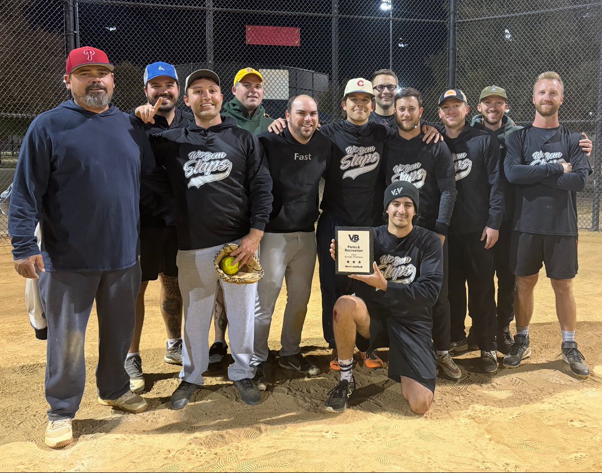 Nothing better than softball with the boys under the lights in the cold. Went undefeated this year and took down another undefeated team for the championship tonight.
