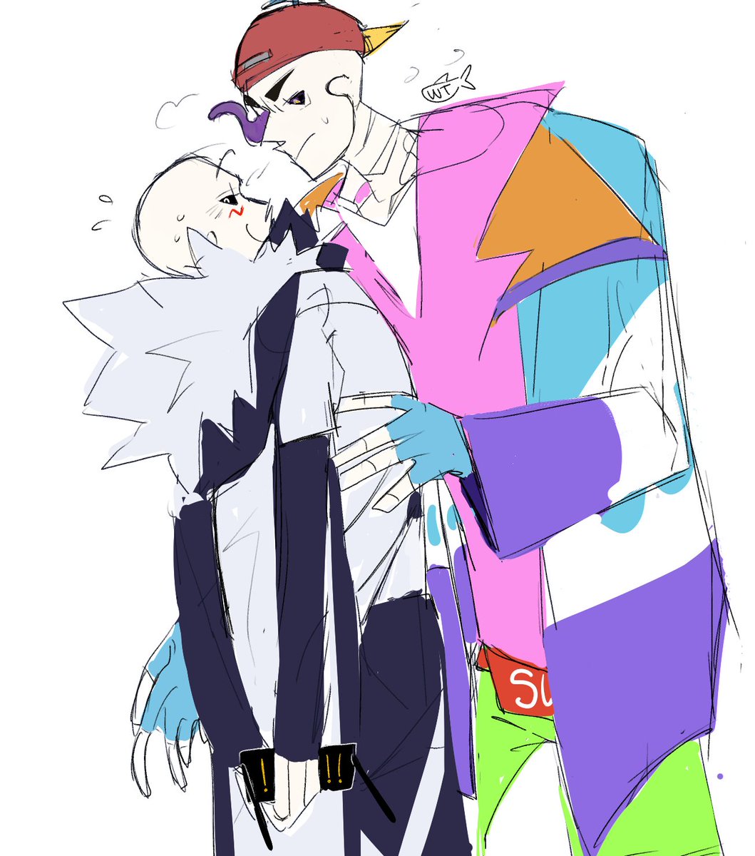 WardenThemes's tweet photo. 💋💋#freshxcross #cresh #sancest #undertale_AU https://t.co/LUZuh6xlNS