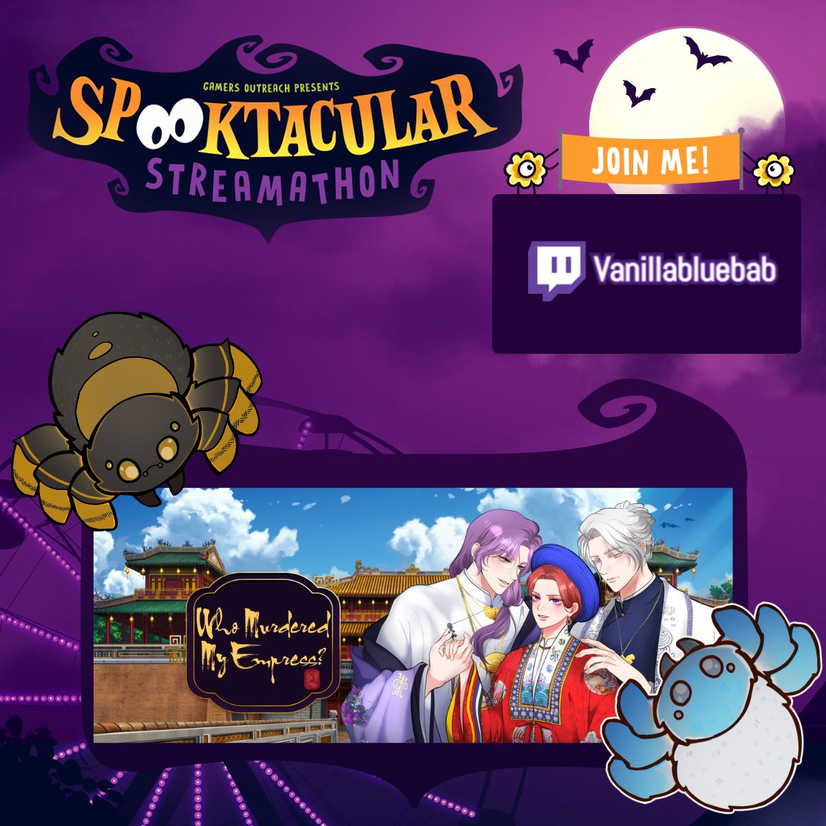 Vanillabluebab's tweet photo. 🔴ON AIR!🔴
There is no way we are gonna skip out on Who Murdered My Empress, after we got so invested!!!
-Choco
https://t.co/tR0npd3CRV
#Vtubers #VTuberEN #ENVtuber #visualnovel #SS2014 #whomurderedmyempress #twitchstreamer https://t.co/FvxFo12PHL