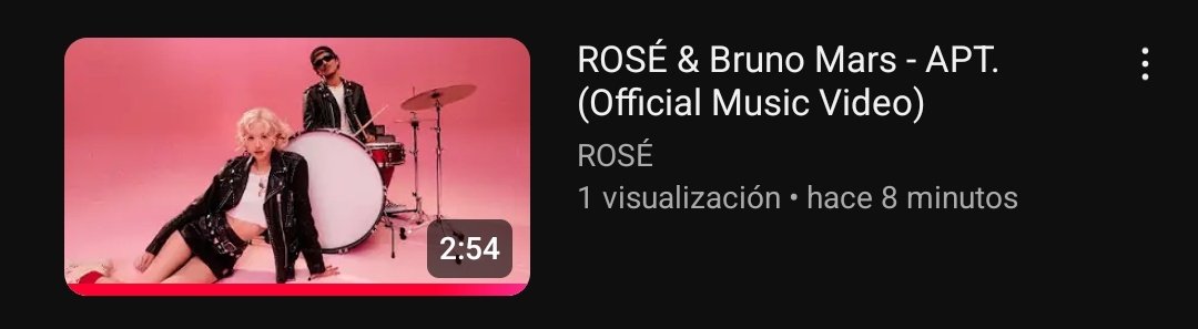 lovskpinks's tweet photo. Rosé y Bruno Mars acaban de romper YouTube https://t.co/6QfMWYG5Ls