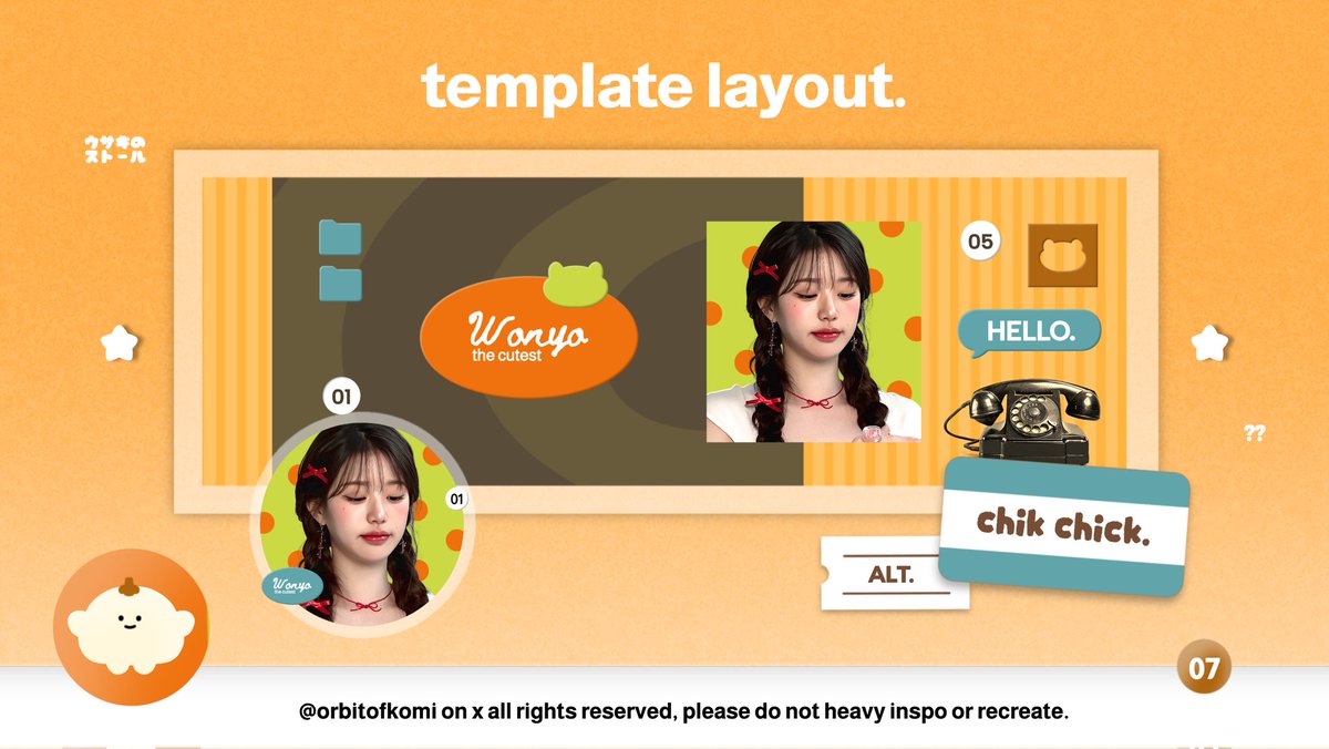 paintintg's tweet photo. help repost ia, thankyou! 🍊🫓

hayii aku mau ngenalin anak-anak baru aku  yang akan aku sell as template 🥦👋🏻 tolong di ospek baik-baik yaw. bisa kasih tau komi thru dm jika ada kesamaan desain sama ba lain. makacii! :3 🌀🧡
tags :: #zonauang⠀⠀⠀⠀⠀⠀ 
⠀⠀⠀⠀⠀⠀ https://t.co/TMd2sSz800