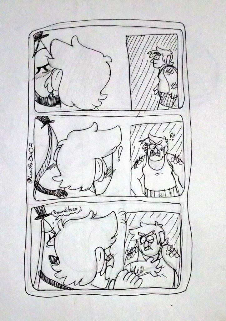 LuciferOwO2's tweet photo. Día 13 del #Stantober: "paro cardíaco"
Su cuñado es un triángulo 🧍
#GravityFalls #gravityfallsfanart #stanleypines #StanfordPines #BillCipher #billford #inktober https://t.co/hFoVjmzcCZ