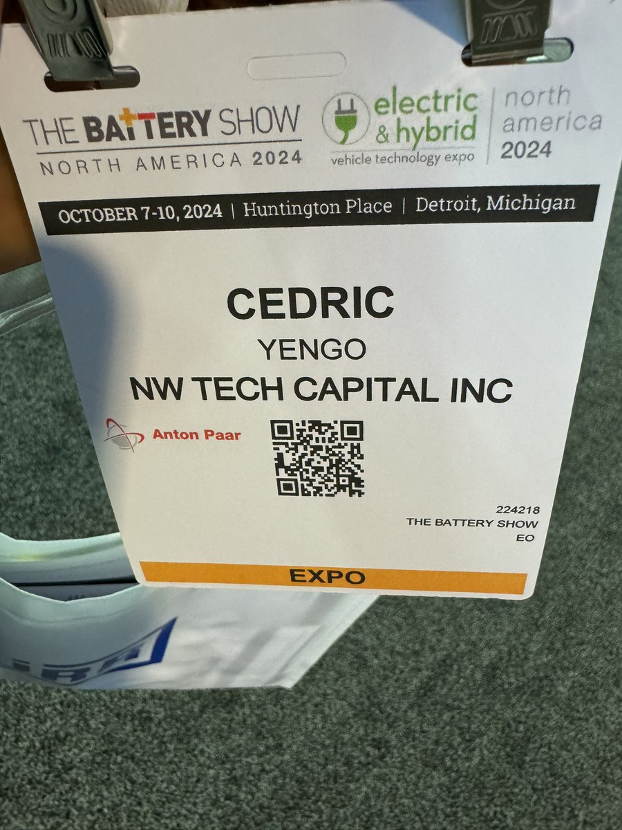 cedricyengo's tweet photo. Interfacing with battery manufacturers to secure potential buyers of lithium, copper, graphite, cobalt and manganese from our partners in Africa.
https://t.co/D0ndEqOXcy
$NWTT https://t.co/IR11sWaZbT