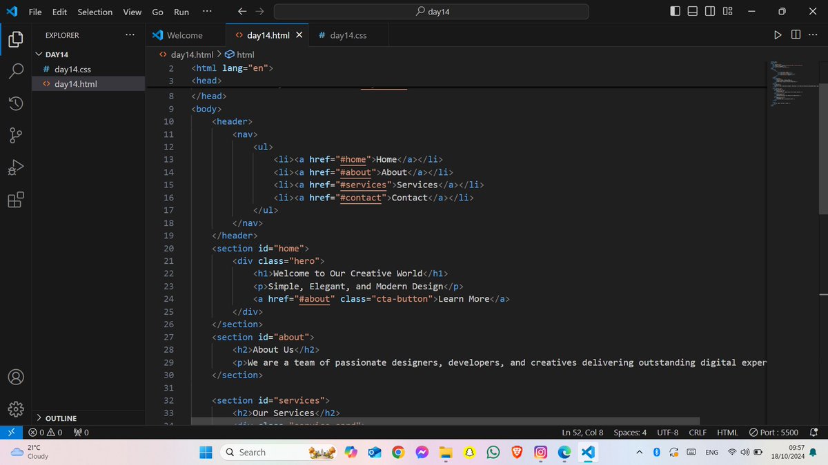 Deadly_ruch's tweet photo. 30 days of exploring in web development in both HTML and CSS.  #LUD14 of learning web development with #LearningutsavToday . Make this Dashain-Tihar #FestivalOfLearning with
@learning_utsav

Day 14 of learning web development using HTML and CSS. #LearningUtsav #day14oflearning https://t.co/wyrhytIVBP