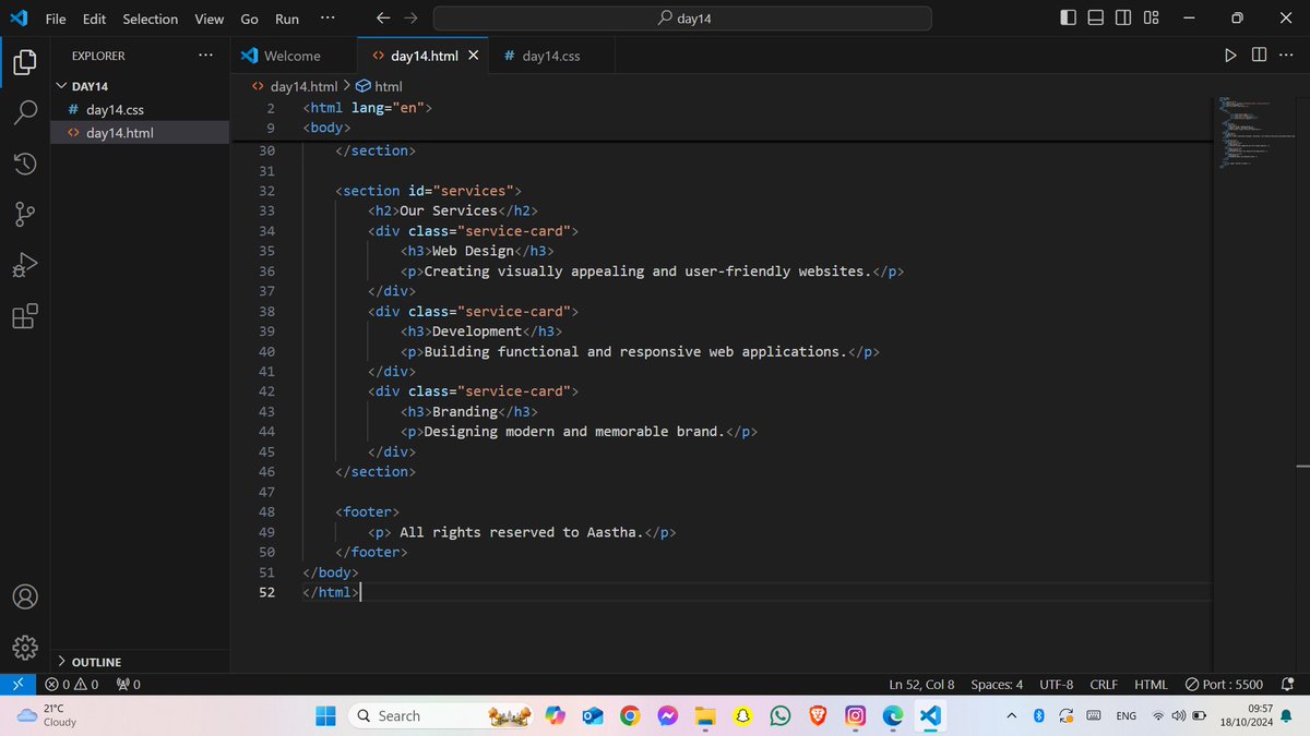 Deadly_ruch's tweet photo. 30 days of exploring in web development in both HTML and CSS.  #LUD14 of learning web development with #LearningutsavToday . Make this Dashain-Tihar #FestivalOfLearning with
@learning_utsav

Day 14 of learning web development using HTML and CSS. #LearningUtsav #day14oflearning https://t.co/wyrhytIVBP