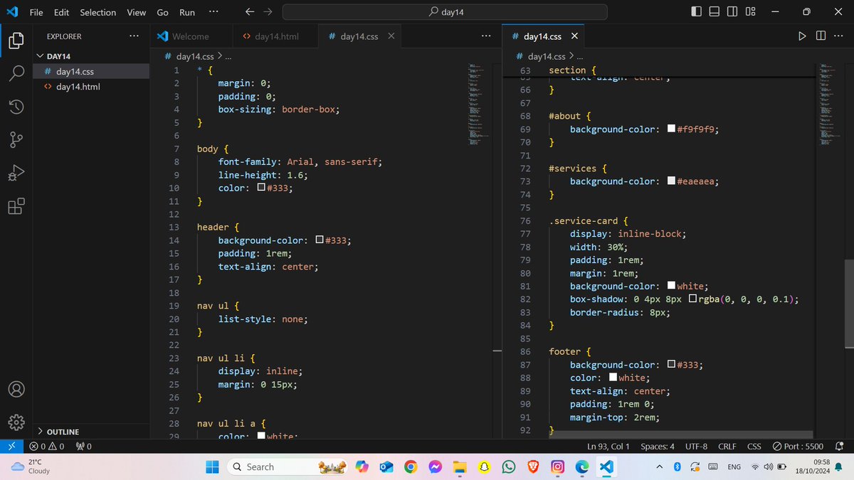 Deadly_ruch's tweet photo. 30 days of exploring in web development in both HTML and CSS.  #LUD14 of learning web development with #LearningutsavToday . Make this Dashain-Tihar #FestivalOfLearning with
@learning_utsav

Day 14 of learning web development using HTML and CSS. #LearningUtsav #day14oflearning https://t.co/wyrhytIVBP