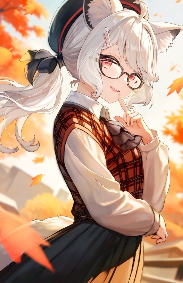 秋天文藝氣息的瑪麗🍁👓

#瑪麗的畫像長廊