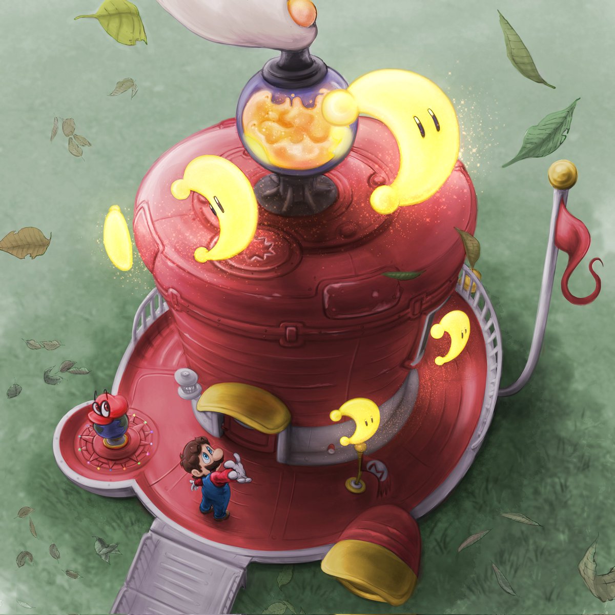 #supermarioodyssey #fanart