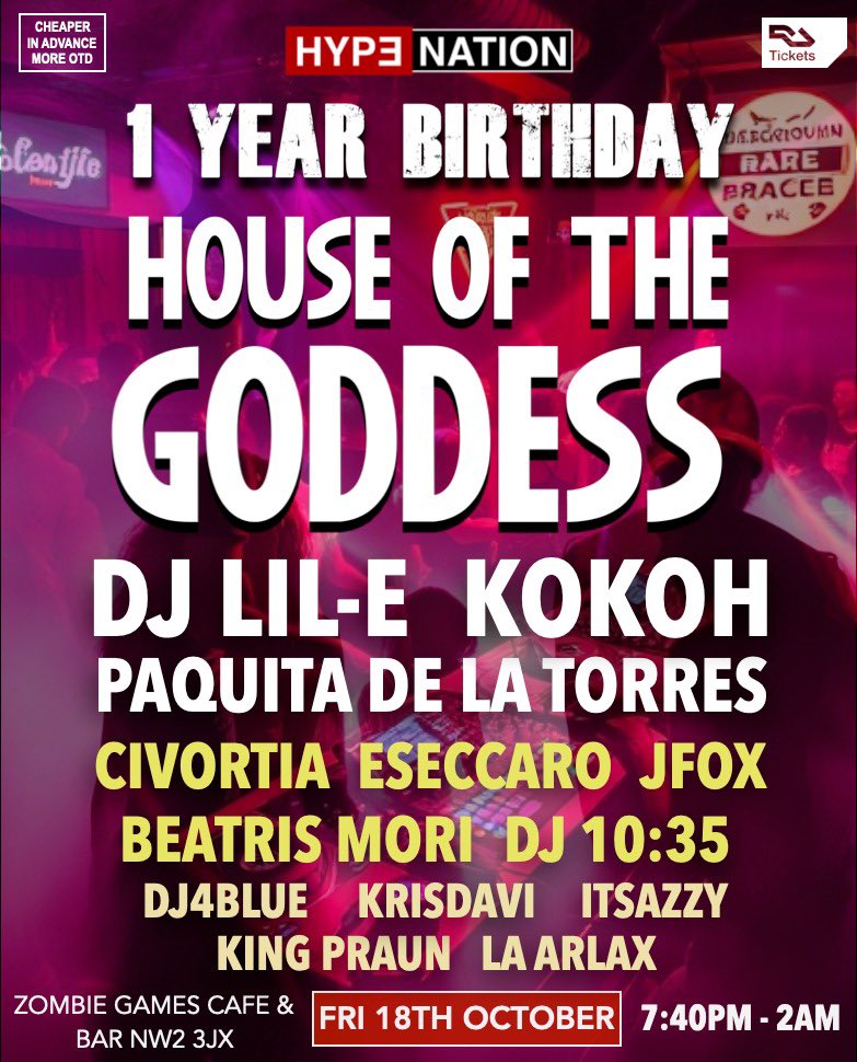 vergoevents's tweet photo. Tickets for tonight - https://t.co/06YZ4p37SZ 🔥 https://t.co/No7FXSmq5Q