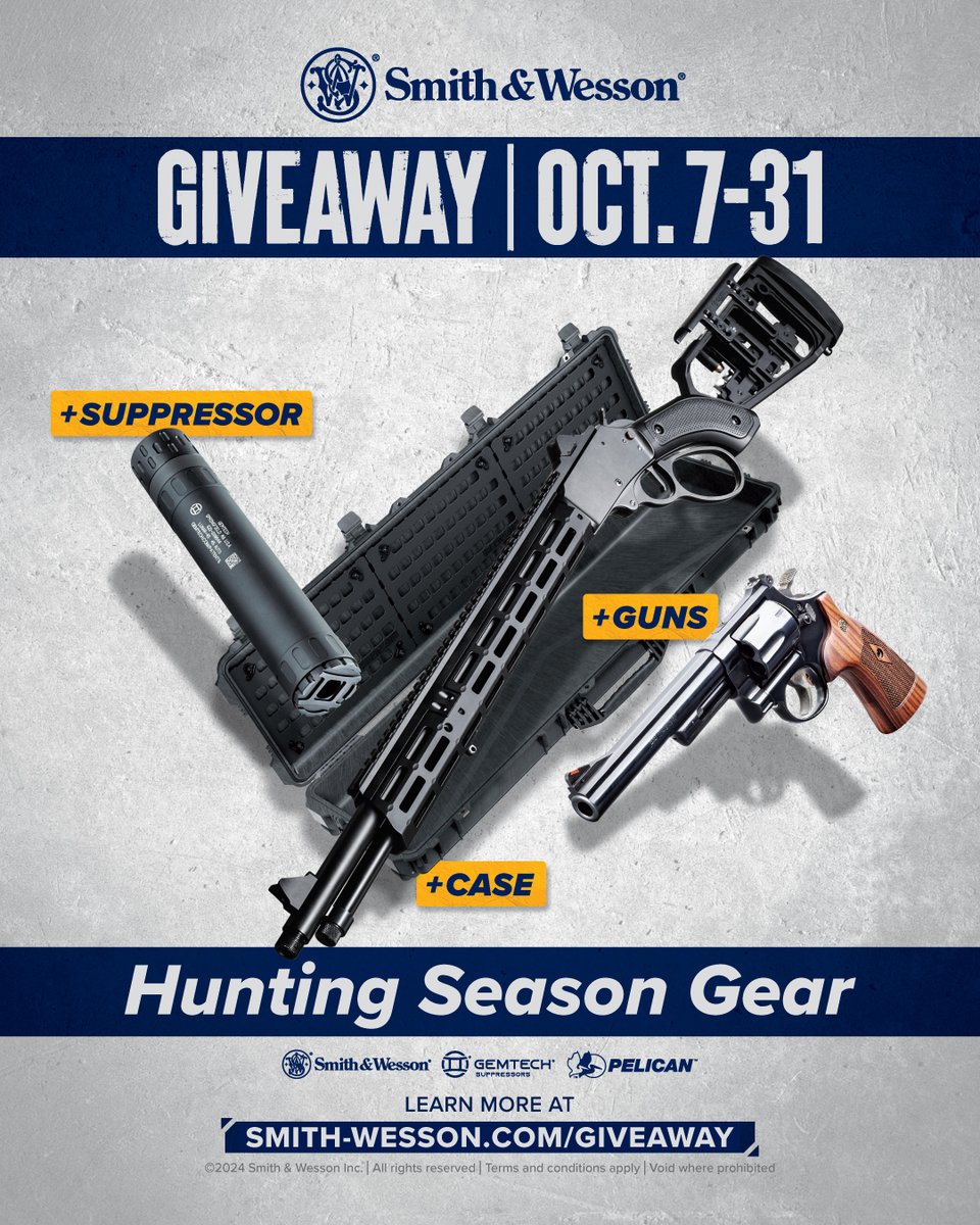 Gear up for the ultimate hunt with our hunting season giveaway!

Designed to elevate your performance in the field, this prize pack includes some of the best gear in the industry, valued at over $5,500 

Enter now: app.viralsweep.com/sweeps/full/6a…