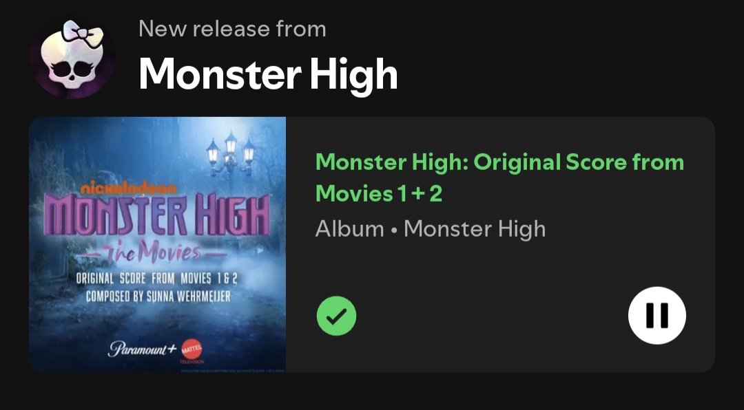 maxymeq07's tweet photo. omg 🥹💜
Is there a possibility for official instrumentals and accapellas?
#MonsterHigh #MonsterHighMovie #MonsterHigh2 @MonsterHigh https://t.co/zHKiO2Qabh