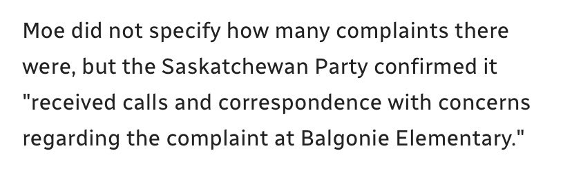 more or less complaints than the 18 letters that brought on bill 137.