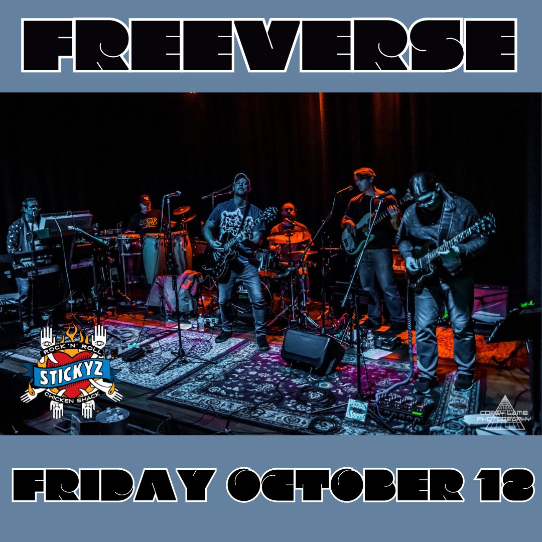 We got that Free Verse happening on Friday. Come on down and let yo freek flag fly! Showtime 9pm