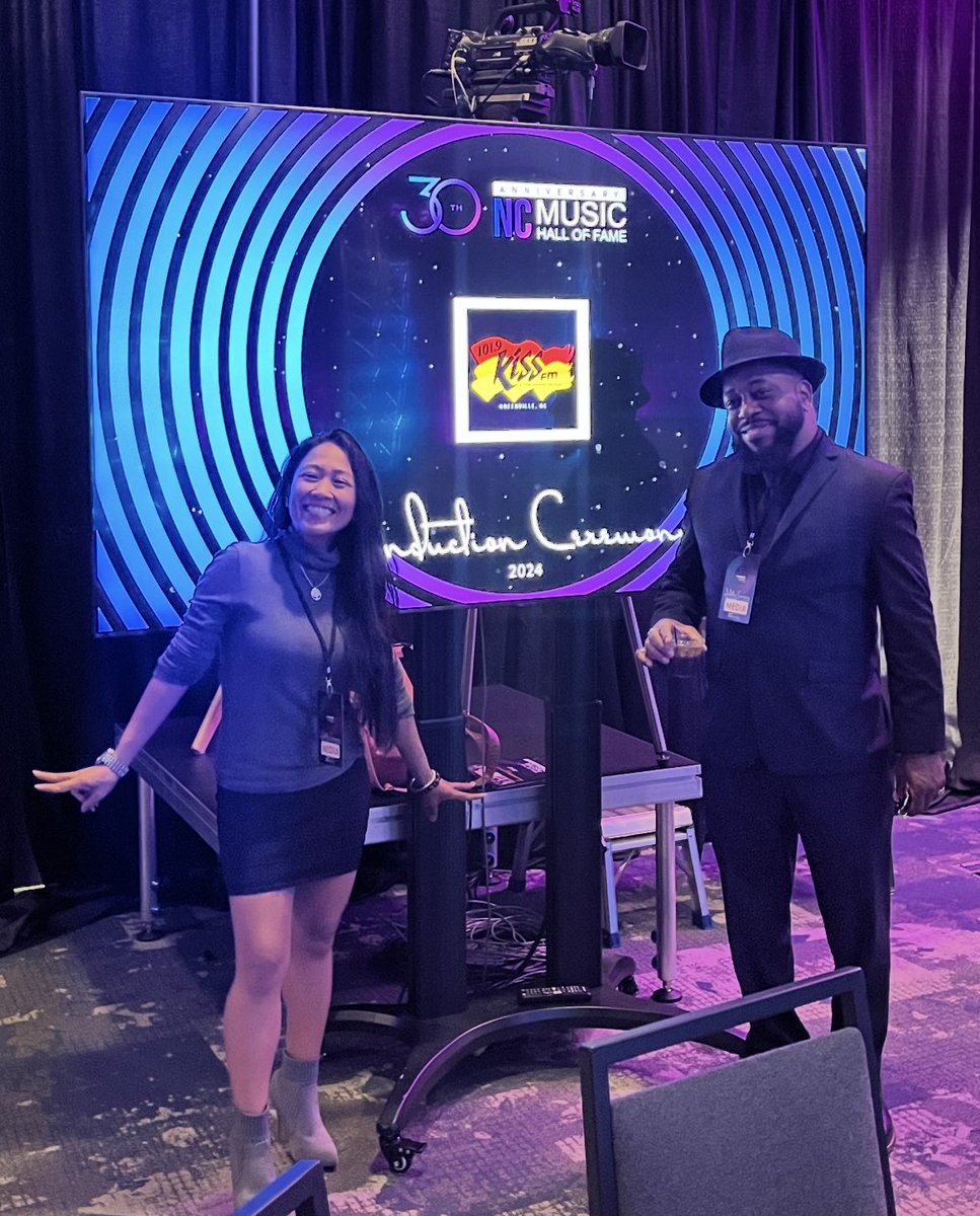 PINAYJD's tweet image. We had the honor of attending the 2024 North Carolina Music Hall of Fame Induction Ceremony.  Met the legendary Anthony Hamilton &amp;amp; then witnessed my friend @DaRealPetey get inducted into the Hall of Fame 🏆