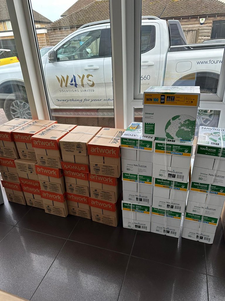 vin has been out this week doing deliveries. Have you met him yet? You may recognise his accent 🇺🇸