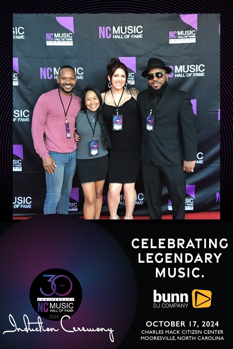 PINAYJD's tweet image. #NCMusicHallofFame #InductionCeremony