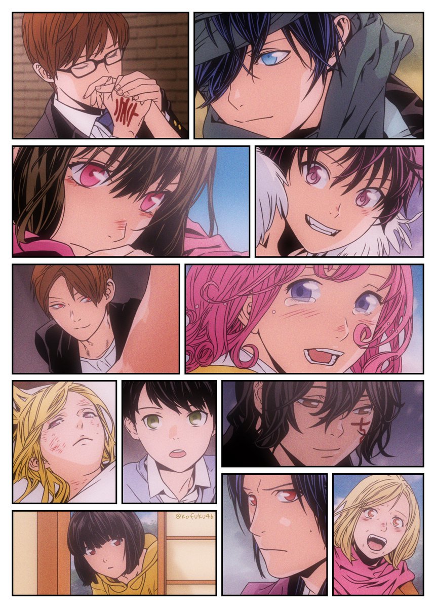 kofuku46's tweet photo. STRAY ARC but it's 90s.

#ノラガミ #Noragami 
#MangaColoring https://t.co/PNPIIladc4