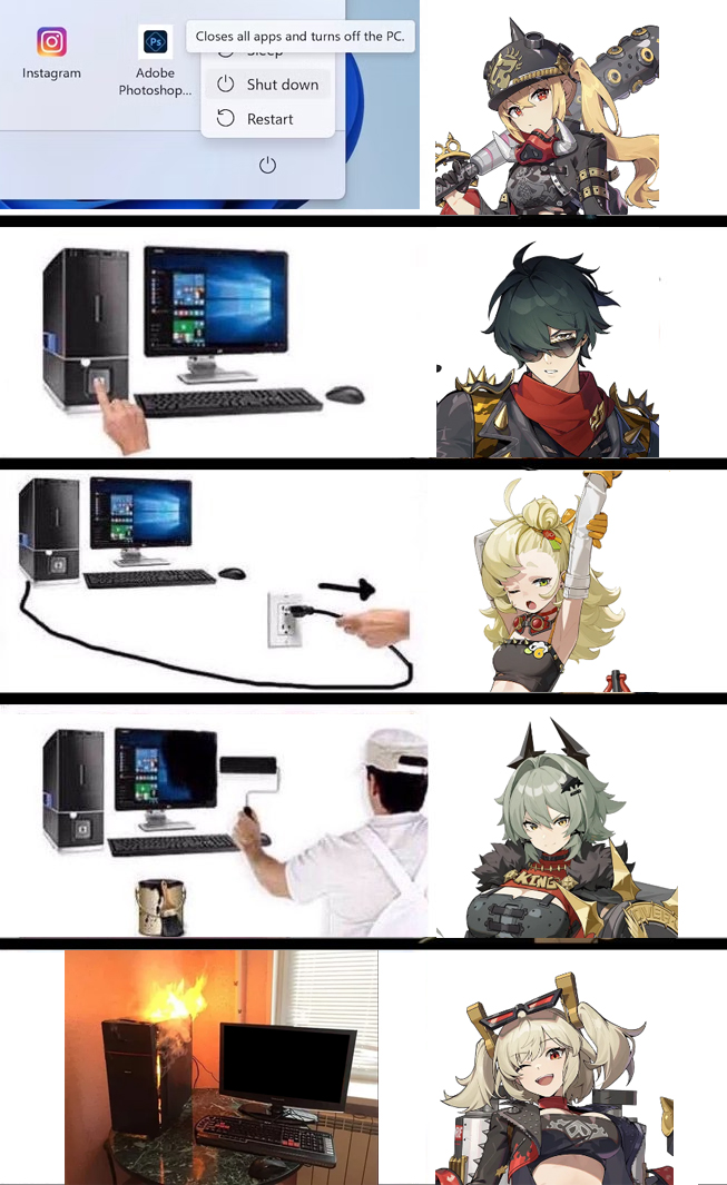 Seseren_kr's tweet image. turn off computer
#젠레스존제로 #ゼンゼロ #zzzero #绝区零