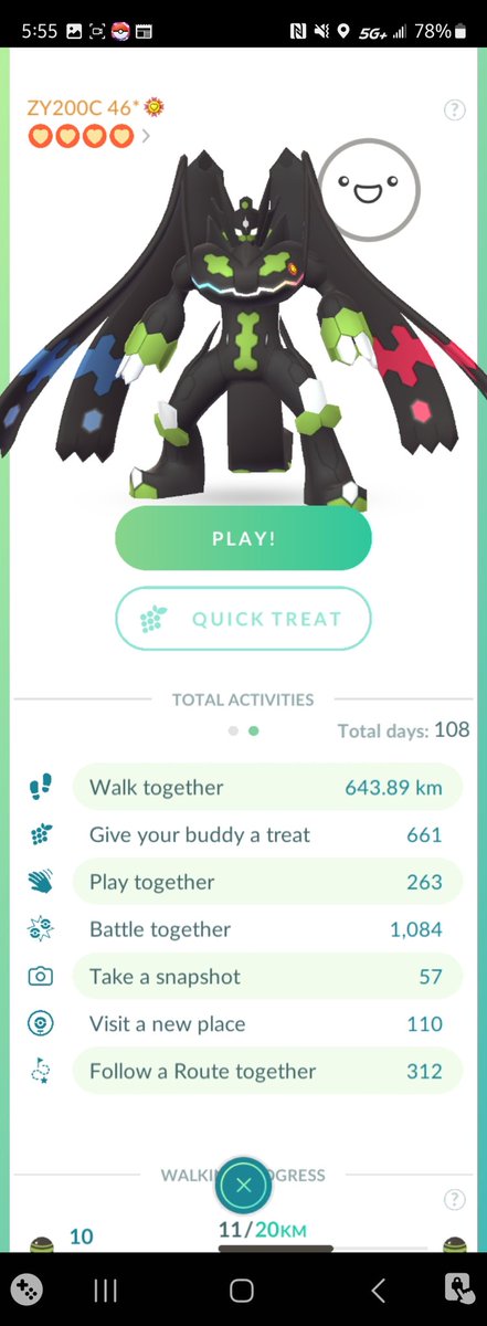 FearociousOne's tweet photo. It's finally done 250 cells collected. Zygarde Complete Forme!!! 
With big strides towards better health, this is one achievement of my journey, and many more to come!

Absolutely 1000% worth it. Cant wait to get him to lvl 51.

#Zygarde #Pokemongo #Pokemon https://t.co/lW0EcbfgT9
