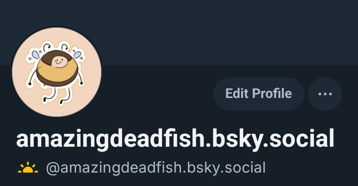 AmazingDeadFish's tweet image. Better late than never to join the great migration.