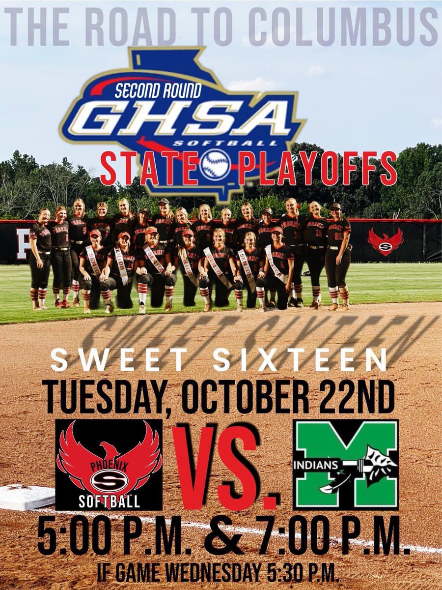 After a great 2 wins this week (20-0 &amp; 21-0) we’re now onto round 2 !! Phoenix will host the Murray County Indians for another doubleheader !! Ready to compete with my family!❤️‍🔥 #AGTG