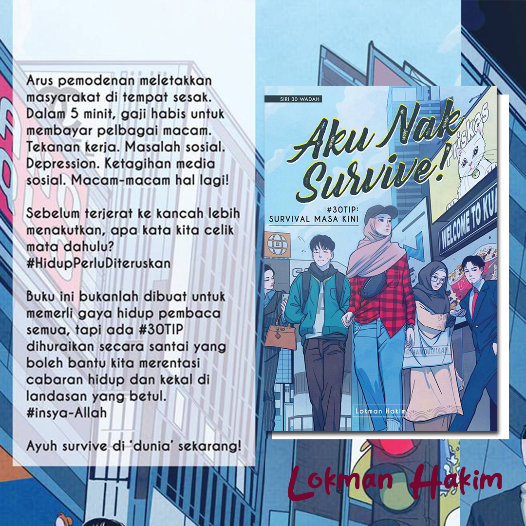 Eh tertinggal seorang lagi penulis jemputan yang juga merupakan 'mata air' kepada bestie sis 😋😋 <a href="/Lokman_H4Kim/">Lokman Hakim</a>

Kerja untuk hidup, atau hidup untuk kerja? Zaman sekarang, susah nak sedar yang kita mungkin dah tersalah masuk kategori... 

🛒shop.gempakstarz.com/30W03-MY