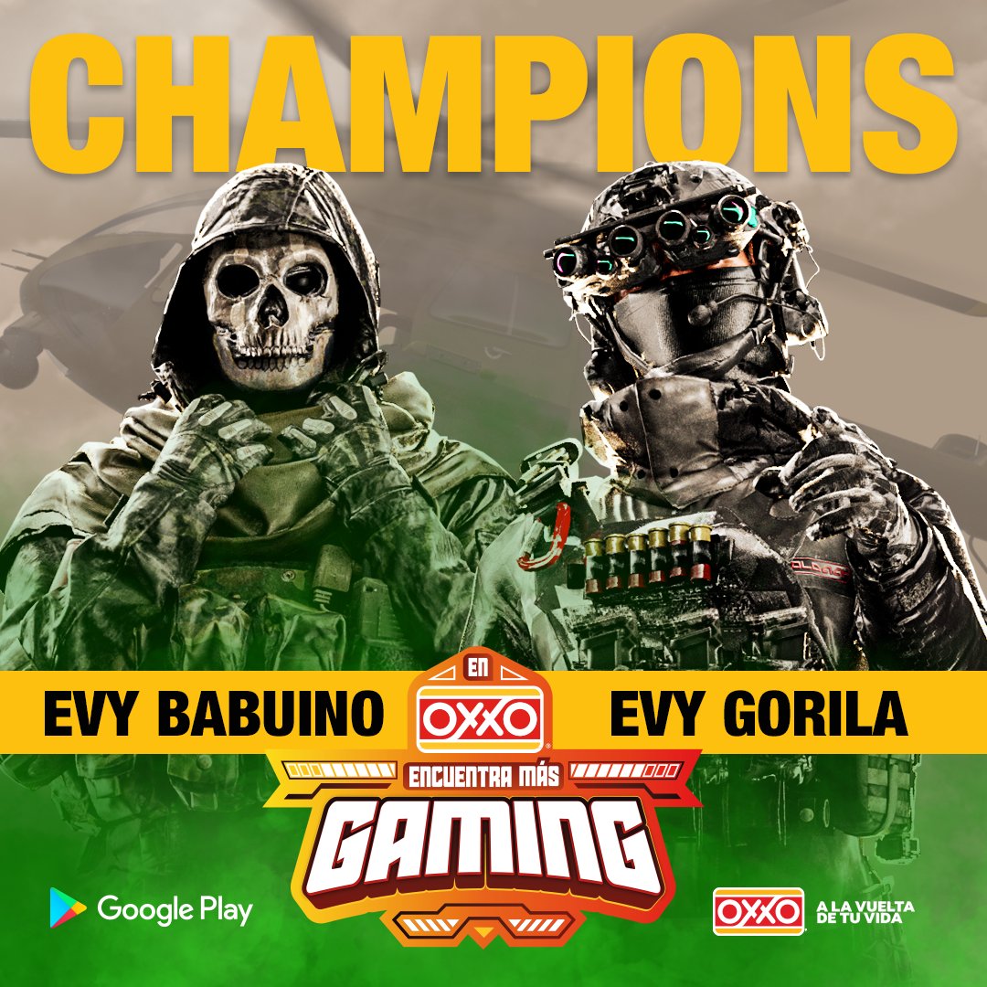 KnightsArena's tweet photo. 🏆 WE HAVE A CHAMPION 🏆

Congrats to 'EVY TEAM' for dominating the OXXO Gaming: Duo en Verdansk, Presented by @GooglePlay!

They fought hard, clutched up, and claimed the Grand Prize — GGs to all the teams, & thanks to everyone who tuned in‼️ #DuoVerdansk #KnightsArena