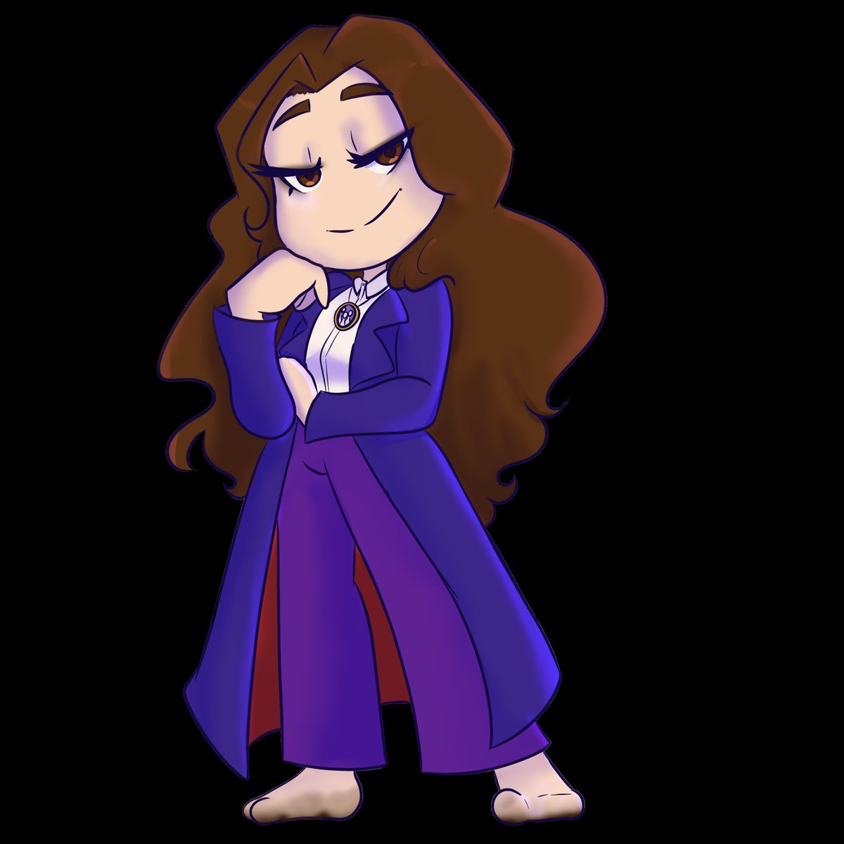 I'm literally obsessed with #AgathaAllAlong so of course I had to draw the iconic Kathryn Hahn as Agatha Harkness. 
Hoping to draw the rest of the coven soon™️
#digitalart #agathaharkness #fanart #canadianartist #covenofchaos