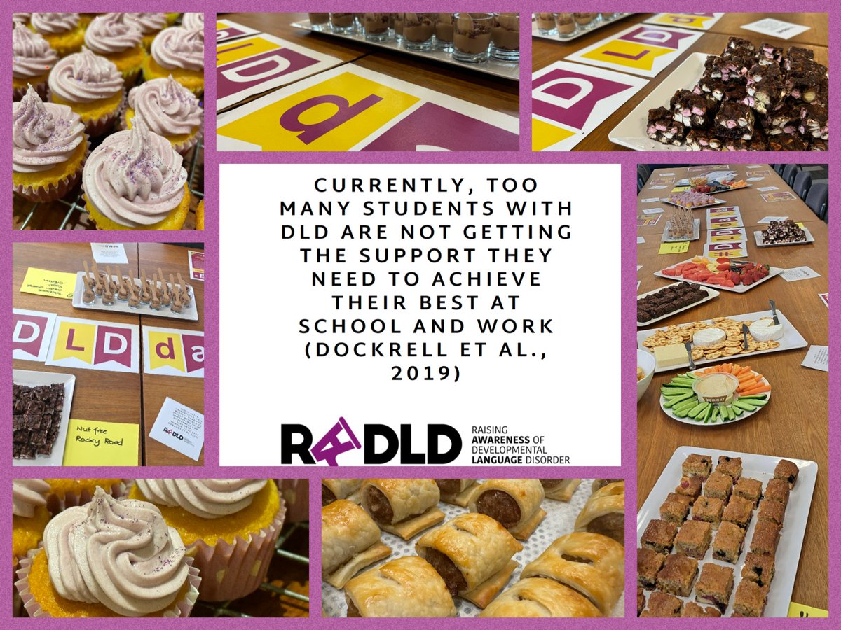 Dr Charlotte Forwood (@talkinged19) on Twitter photo Raising Awareness for #DevLangDis with morning tea <a href="/CamberwellGirls/">Camberwell Girls Grammar School</a> with a touch of purple #DLDDay lots of great conversations - thanks <a href="/RADLDcam/">RADLDcampaign</a> for the great resources, especially the fact labels. Raising Awareness for #DevLangDis with morning tea <a href="/CamberwellGirls/">Camberwell Girls Grammar School</a> with a touch of purple #DLDDay lots of great conversations - thanks <a href="/RADLDcam/">RADLDcampaign</a> for the great resources, especially the fact labels.