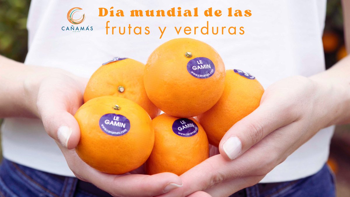 CanamasHnos's tweet photo. ¡Feliz Día Mundial de las Frutas y Verduras! 🍊😋

Nos unimos a la celebración de @5aldiaspain recordando la importancia de consumir al menos #5raciones de fruta y verdura al día, como parte de una alimentación saludable y sostenible. 

#practicael5🖐️ #DíamundialFyV #DMFYV https://t.co/hSNWxyxH2W