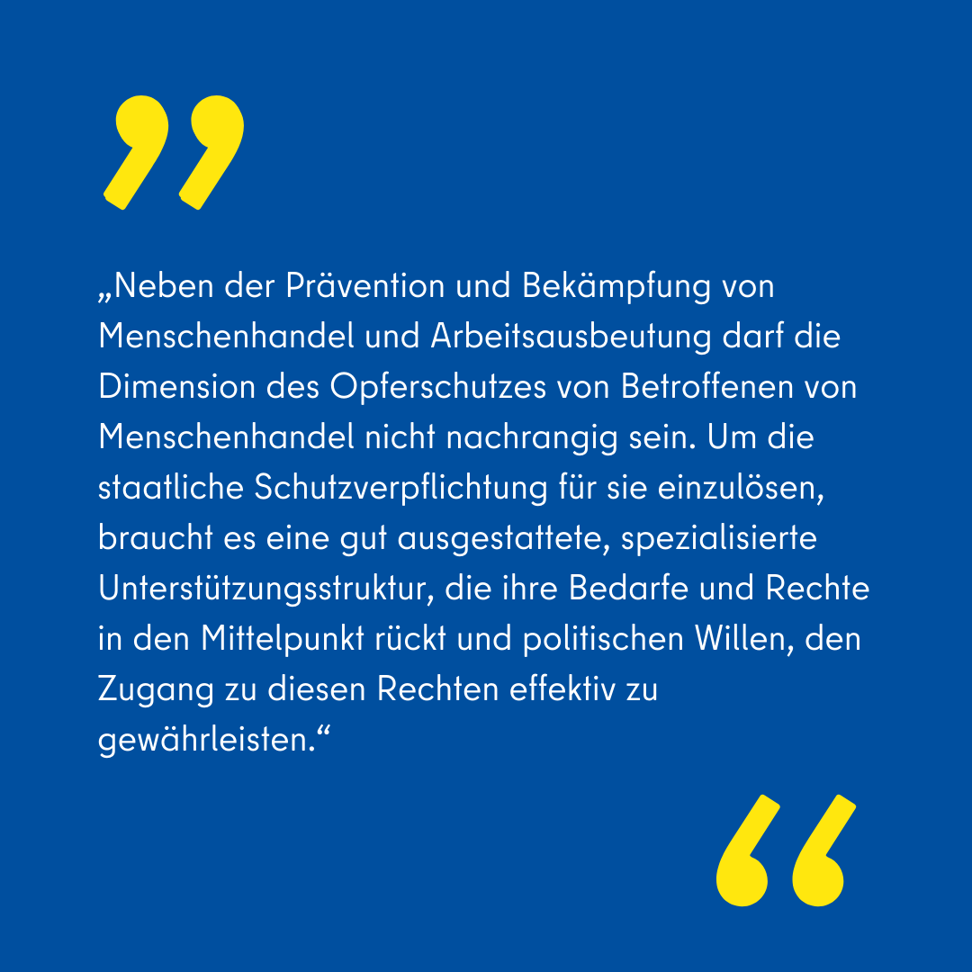 SenASGIVA's tweet photo. Zum Europäischen Tag gegen #Menschenhandel verweist @SophiaWirsching auf Handlungsbedarf zum Thema #Arbeitsausbeutung. KOK e. V. bringt seine Expertise auch in unsere Konferenz am 8.11.2024 ein.
👉 https://t.co/gPcQTJYKTI
#GegenArbeitsausbeutung
#FightingLabourExploitation https://t.co/V4kvDPHglO