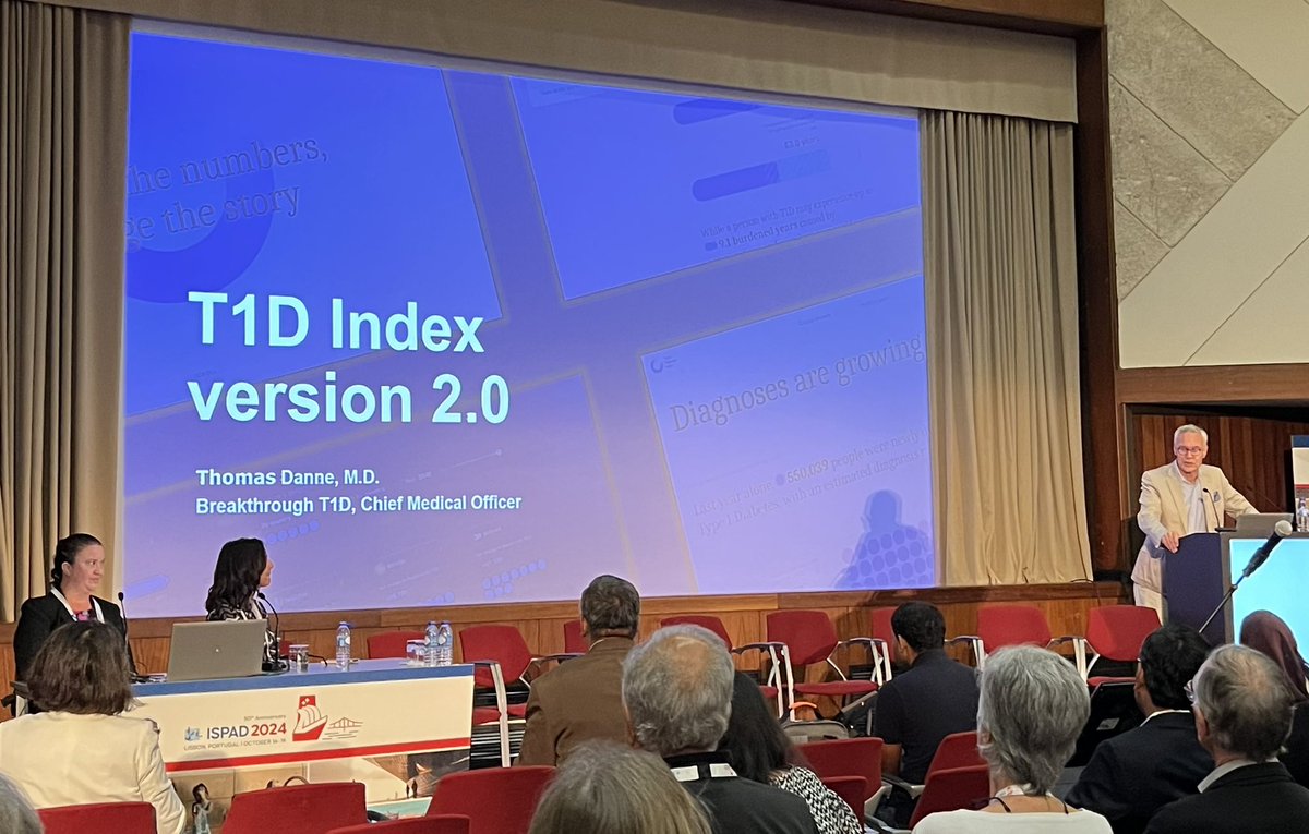dedocORG's tweet image. Amazing presentations by the whole team of @BreakthroughT1D on the renewed @T1Dindex, it’s data, impact, partnership- and how others - WE ALL - can use it to drive change in our individual local, national or regional settings #T1Dindex #ISPAD2024 @ispad_org #dedoc #diabetes #t1d