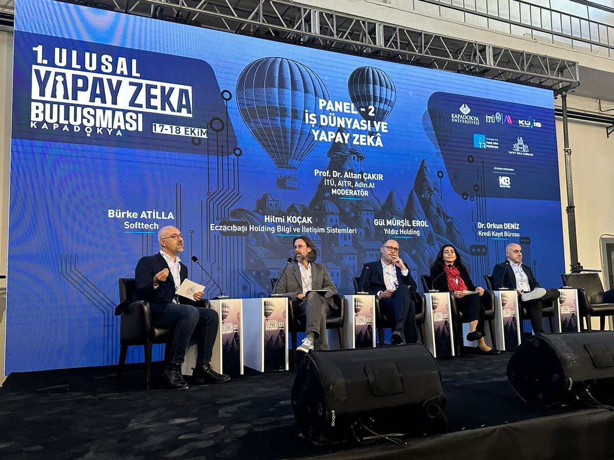 AITR (@aitrorgtr) on Twitter photo 🚀AITR olarak paydaşı olduğumuz 1. Ulusal Yapay Zekâ Buluşması, Türkiye'nin yapay zekâ ekosistemine yön veren akademisyenler, iş dünyasının liderleri ve girişimcilerini bir araya getirdi. <a href="/KapadokyaUniv/">Kapadokya Üniversitesi</a> Detaylar: linkedin.com/feed/update/ur… 🚀AITR olarak paydaşı olduğumuz 1. Ulusal Yapay Zekâ Buluşması, Türkiye'nin yapay zekâ ekosistemine yön veren akademisyenler, iş dünyasının liderleri ve girişimcilerini bir araya getirdi. <a href="/KapadokyaUniv/">Kapadokya Üniversitesi</a> Detaylar: linkedin.com/feed/update/ur…
