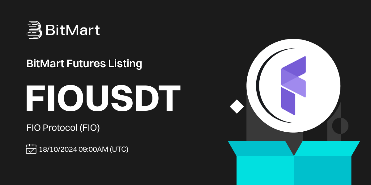 BitMart Launches FIOUSDT Perpetual Contract
support.bitmart.com/hc/en-us/artic…