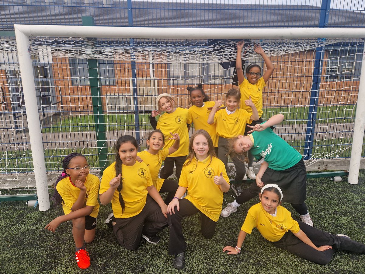 Girls Football Year 3 and 4 team
