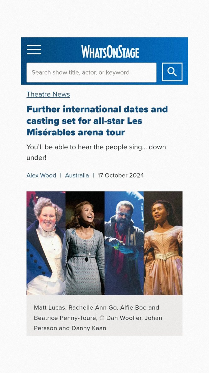 RAGnified's tweet photo. LOOK: Rachelle Ann Go will once again dream the dream as Fantine for Les Miserables Arena Tour in 2025!👀
@gorachelleann #rachelleanngo #shinatics https://t.co/AENgMeUrzY