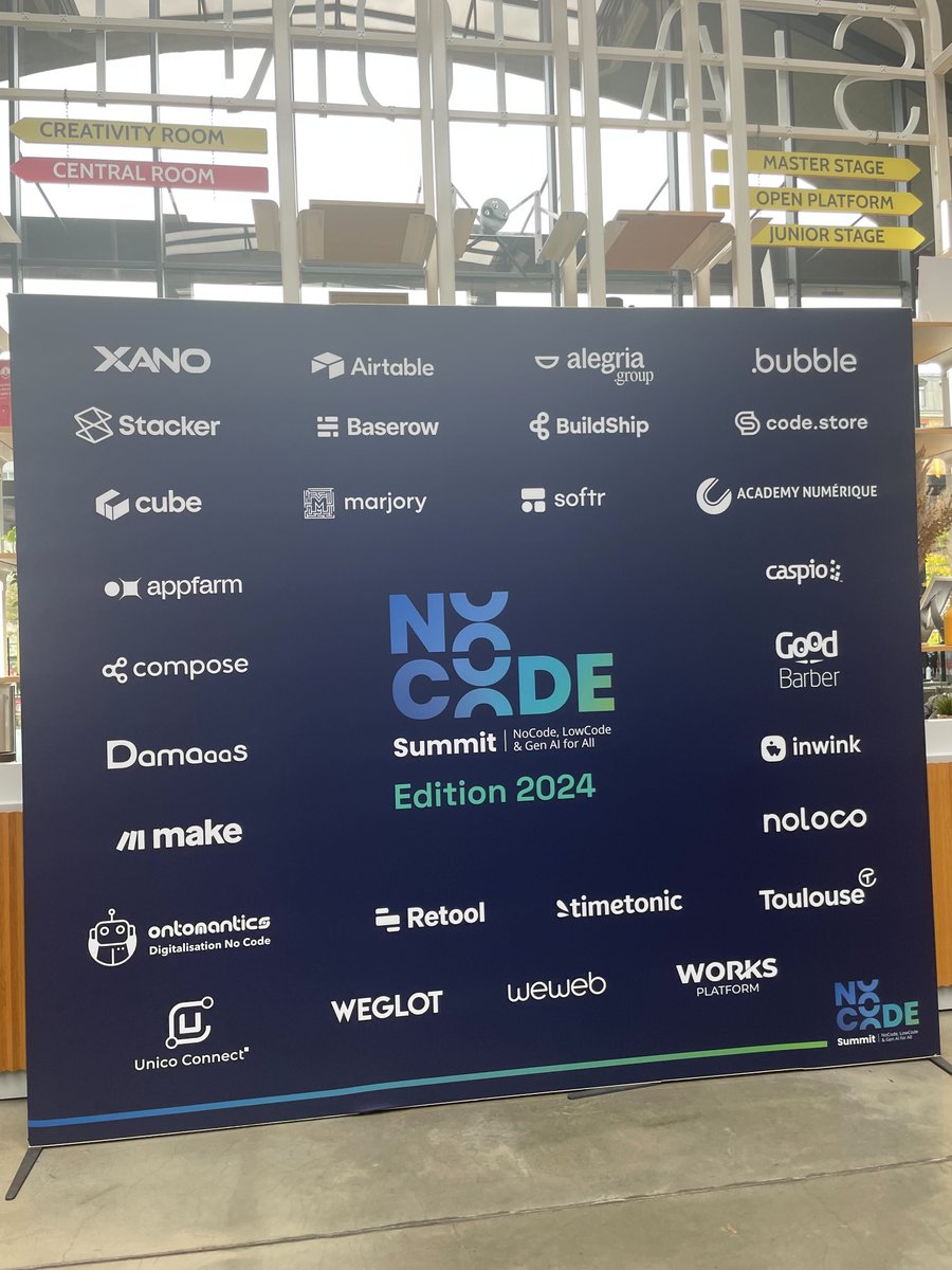 AntoineMazuu's tweet image. I spent 2 incredible days at the #NoCodeSummit, and it was beyond expectations! Seeing the companies revolutionizing the world of visual development was just 🔥. Here are my biggest takeaways! 👇🧵