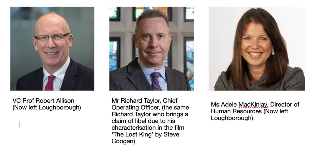21group (@21percentgroup) on Twitter photo Dr Leaney versus <a href="/lborouniversity/">Loughborough University</a>
#University loses at Employment Tribunal๐
Judgement criticises the 'usual suspects'
It's VC, Chief Operating Officer & HR Director๐
"Mr Taylor in particular acted outside his authority in a wholly inappropriate manner"
#academia Dr Leaney versus <a href="/lborouniversity/">Loughborough University</a>
#University loses at Employment Tribunal๐
Judgement criticises the 'usual suspects'
It's VC, Chief Operating Officer & HR Director๐
"Mr Taylor in particular acted outside his authority in a wholly inappropriate manner"
#academia