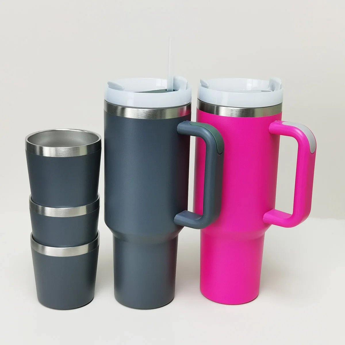 catherine_1069's tweet photo. Travel Tumbler with Handle: 5 in 1 combination SET

#tumbler #thermoscup #hydration #drinkingcup https://t.co/6cUxPFdYJW