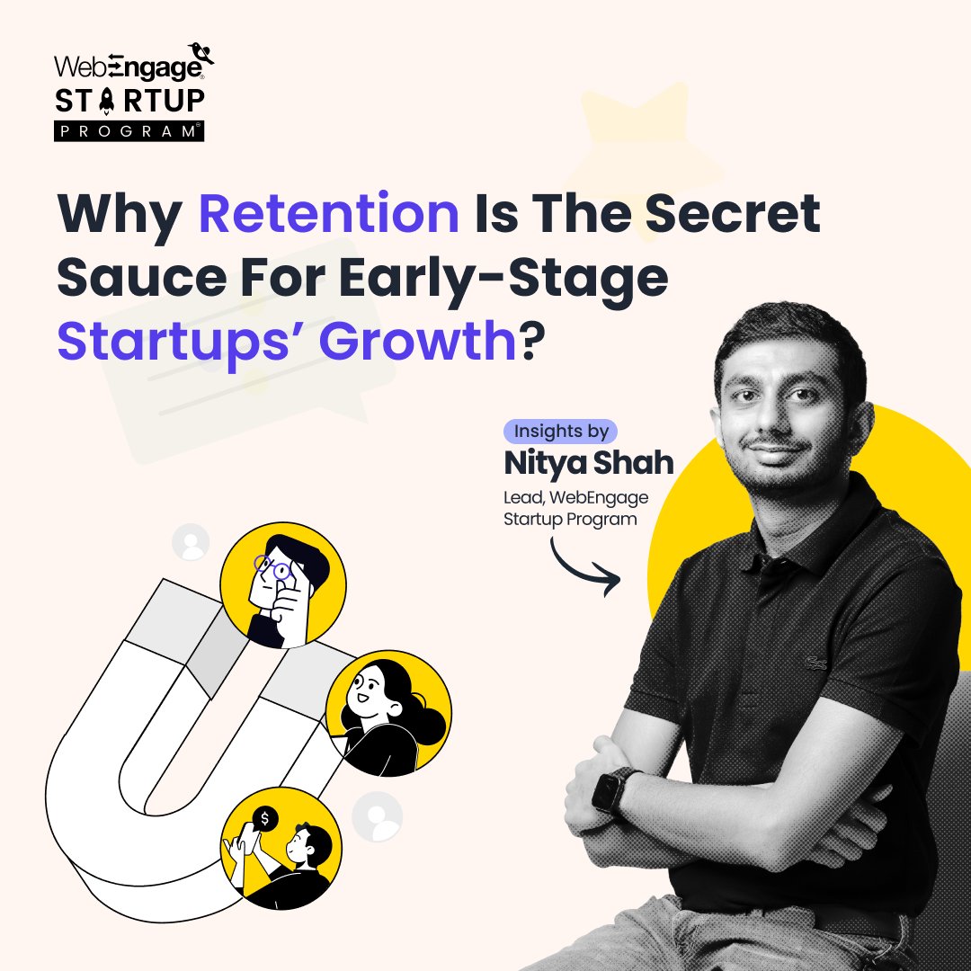 Indian #startups are soaring, but #customerretention is the real growth engine. Discover how it drives long-term success with insights from <a href="/nit_54/">Nitya Shah</a> <a href="/Inc42/">Inc42</a>. 👉🏽 Read the blog now! bit.ly/4faq2ui

#RetentionSimplified🚀 #RetentionMarketing