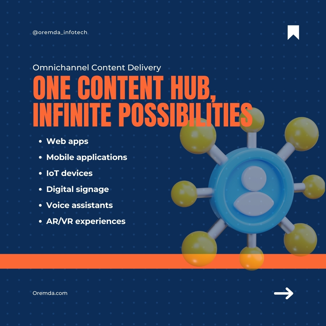 oremda_infotech's tweet photo. 🚀 Unleash Sitecore's Headless CMS! 🌐
Create once, publish everywhere—web, mobile, IoT, and AR. Future-proof your digital experience with lightning-fast, omnichannel delivery. Ready to scale? 🚀
#SitecoreHeadless #DigitalExperience #Omnichannel #TechInnovation #oremda https://t.co/OqsKlbnvTP