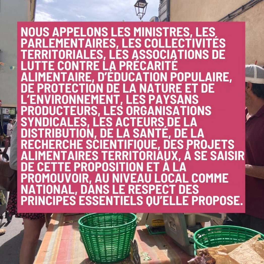 MariePochon's tweet photo. Sécurité Sociale de l'alimentation : nous, député-es du Nouveau Front Populaire, proposons une loi pour l'expérimenter 📣

Depuis plusieurs années la Sécurité sociale de l'alimentation gagne du terrain grâce au travail de citoyens, d'agriculteurs, d'associations, de communes. https://t.co/mIlXvpUzb1