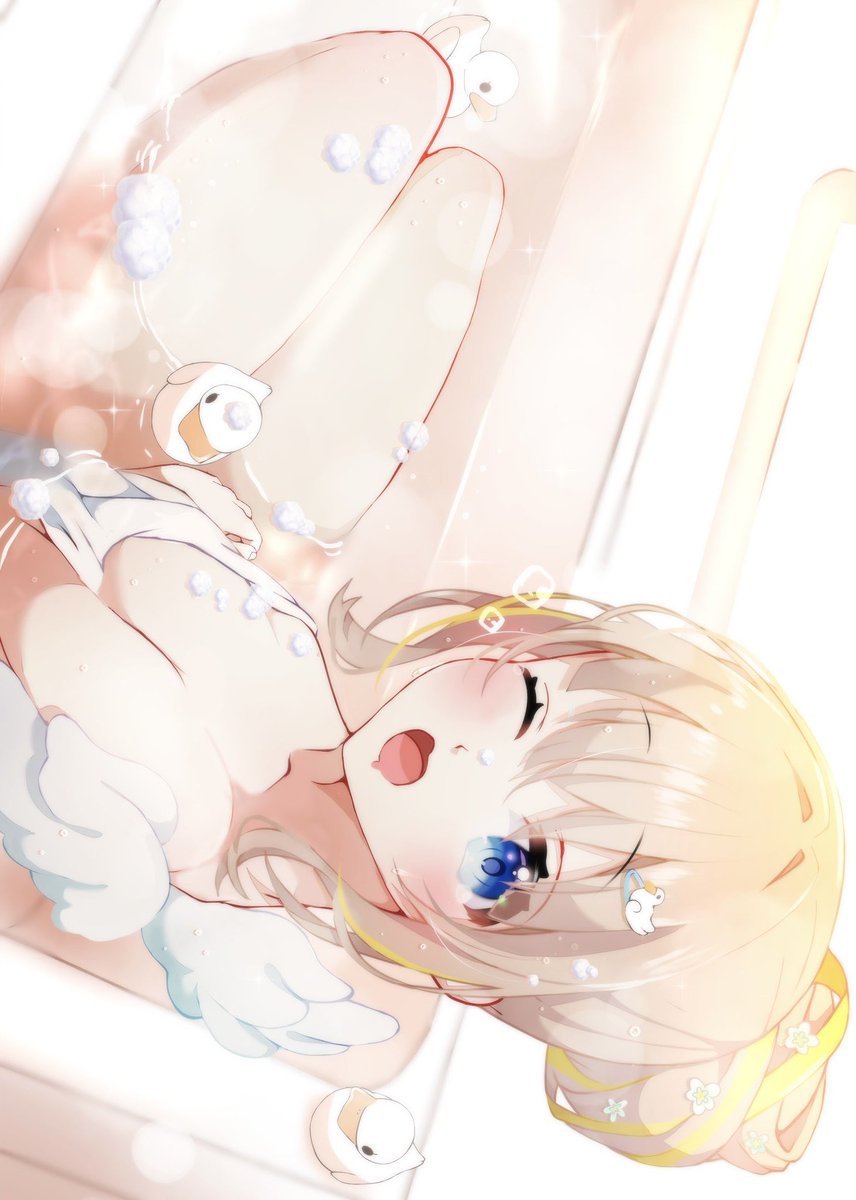 「skebにて綿宮あひるさん、描かせていただきました#Commission #Sk」|皐月@skeb募集中&切り抜き漫画描いてます✌️のイラスト